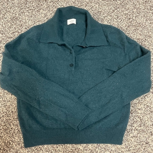 Wilfred Florence Cashmere polo sweater - Picture 3 of 8